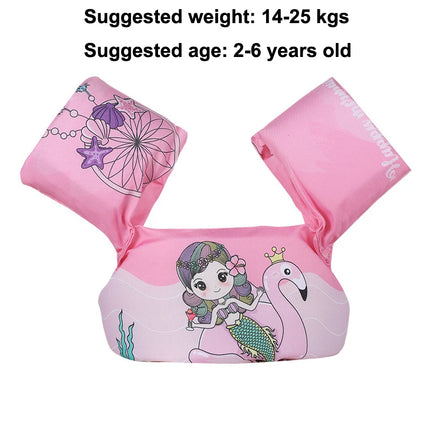 2-6Y Kids Swim Vest Arm Float Ring Swim Trainer Children Swim Vest Kids Swimwear Pool Accessories