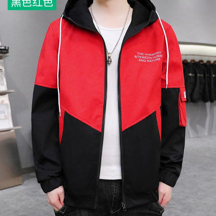 New  Autumn Winter Men's fleece Jackets Casual Warm Hooded Coats Sports Outwear Youth Tops Clothing