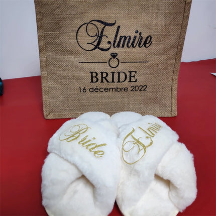 Set regalo bidale personalizzato Donna Abito in raso Sposa Damigella d'onore Matrimonio Camicia da notte Accappatoio