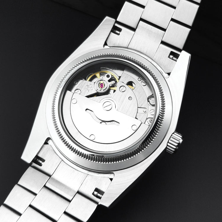 Custom Logo Diy 36/39MM Dial Automatic Mechanical Watches For Man Week Date Type Sapphire Luxury Waterproof Diving Man Watches