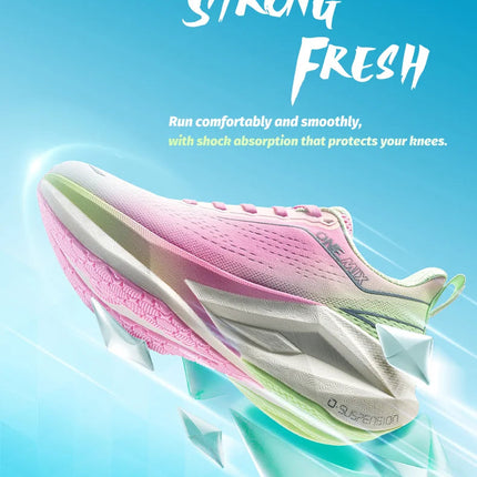 ONEMIX Scarpe da corsa da jogging per uomo Scarpe da ginnastica da esterno super leggere Scarpe da passeggio antiscivolo con ascensore Donna PlatiNum