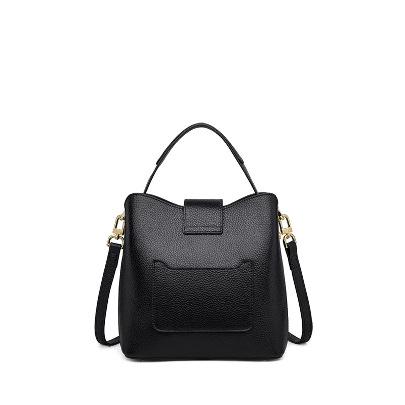 ZOOLER Full Genuine Leather Shoulder Bags Tote Bags Luxury Women Trendy Handbag Totally Skin Fashion Top Handle Purses #WG385