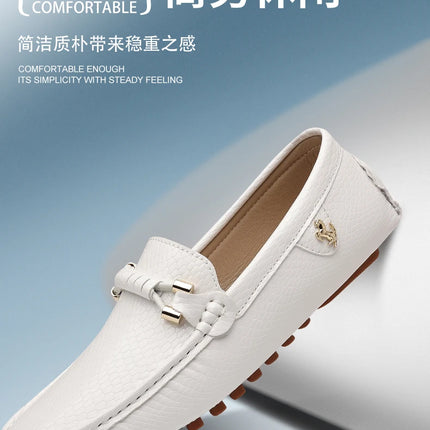 Scarpe casual da uomo nere classiche, comode scarpe basse in pelle PU da uomo, scarpe leggere senza lacci, scarpe da guida da uomo