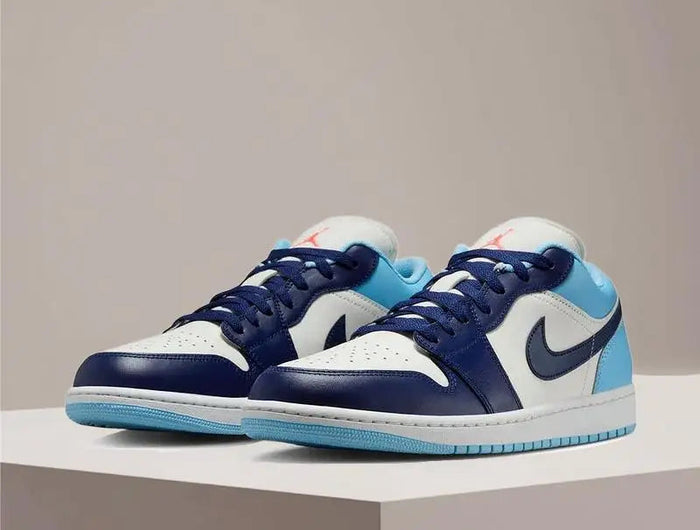Scarpe da basket Nike Air Jordan 1 Low unisex, ammortizzate, antiscivolo, resistenti e dal design classico 553558-149 platinumshop