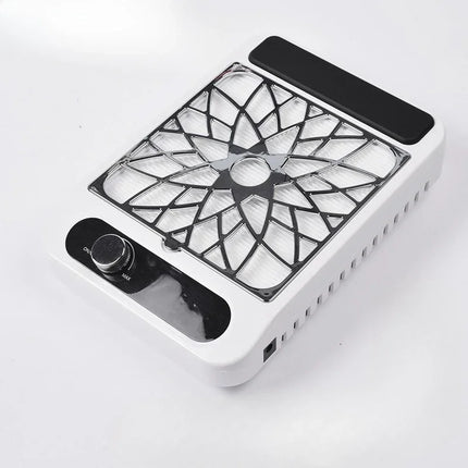 Nail Grinding Polishing Dust Collector Desktop Adjustable Speed Vacuum Device For Home Salon Nail Art Sessions