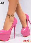 BabyPink-Red Sole