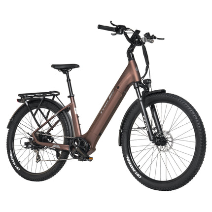 Bicicletta Elettrica TTGO Z3 27.5x2.4 " con Motore da 250W, Batteria 48V15AH, Freni a Disco Idraulici, E-Bike per Adulti, MTB Elettrica da Città