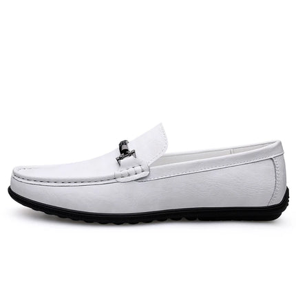 Scarpe da Uomo in Vera Pelle Taglia: 36-46 Mocassini Traspiranti Fatti a Mano per Business Casual e Guida