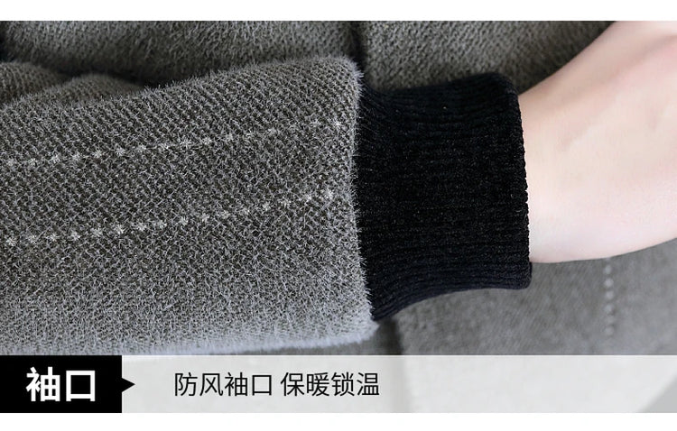 Casual Winter Men's Slim White Duck Down Jackets Warm Short Fur Collar Puffer Woolen Coat Outwear Thicken Windproof Top Clothing