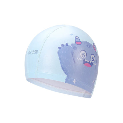 COPOZZ Cuffia da nuoto per bambini in cartone animato Bambini PU Protezione per le orecchie impermeabile Cappello da nuoto Cappelli da bagno elastici Cuffie da piscina per ragazzi Ragazza