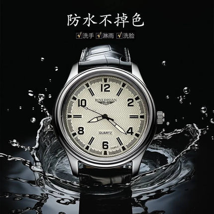 Orologio da polso da uomo delle migliori marche Orologio da uomo impermeabile da lavoro di lusso per uomo Orologio al quarzo Orologi da uomo in pelle reloj + scatola regalo da uomo platinumshop