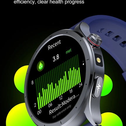 Nuovo Smartwatch 2026 per Analisi del Grasso Corporeo, ECG+PPG, Acido Urico, Pressione Sanguigna, Ossigeno nel Sangue, Orologio con Chiamate per Uomini e Donne platinumshop