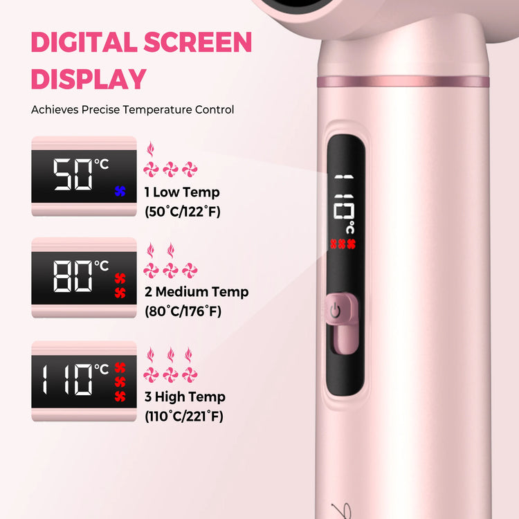 Ukliss 5 in 1 Hair Dryer Hot Comb Set Professional Curling Iron Hair Straightener Styling Tool For Professional Hair Dryer Household