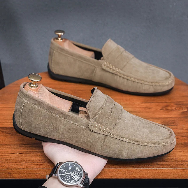Scarpe Casual da Uomo Estive, Mocassini, Loafers, Scarpe da Guida Leggere e Morbide Antiscivolo, Sapatenis Masculino