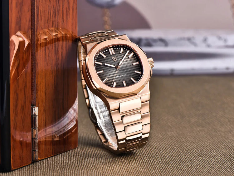 PAGANI DESIGN 2026 Nuovo Orologio da Uomo con Movimento Seagull ST16, Orologio Meccanico Automatico di Lusso, Vetro Zaffiro AR, Acciaio Inossidabile 316L, Impermeabile