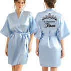 light blue robe / XXL