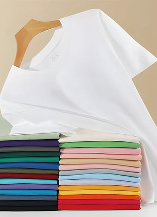 Nuova T-shirt 2026 Snoopy Cartoon Anime da Donna, Maglietta Estiva a Maniche Corte in Cotone Bianco, Top Moda per Coppie
