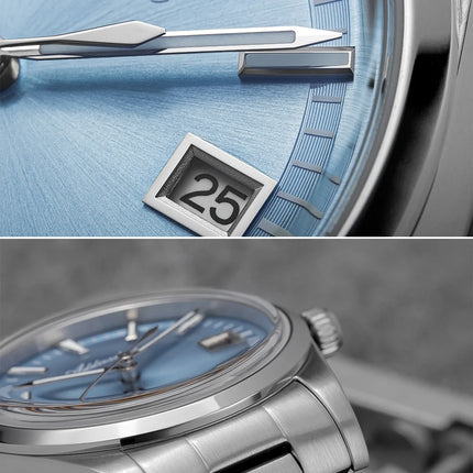 ADDIESDIVE Men's Automatic Mechanical Watch 316L Stainless Steel Luminous with Calendar 100M Waterproof Men's Wristwatch