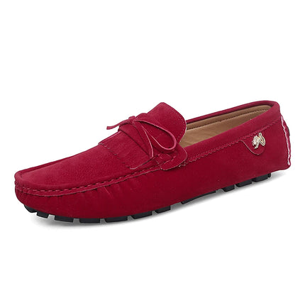 Scarpe di lusso da uomo Coppia mocassini in pelle scamosciata fatti a mano da donna Scarpe basse da guida Scarpe slip-on Mocassini comodi Scarpe casual da uomo