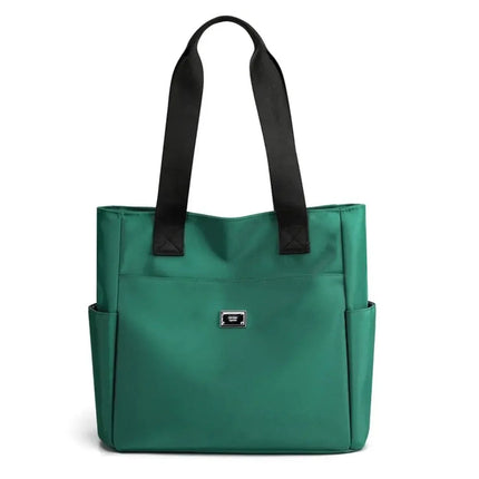 High Quality Large Capacity Handbag Tote Bags Lightweight Waterproof Nylon Shoulder Bag For Work School And Travel Shoulder Bags PlatiNum
