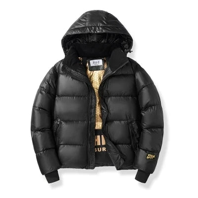 Outerwear Parkas for Men Loose Casual Hooded Puffer Jacket Autumn Winter Thicken Warm Versatile High-quality Padded Jackets Man