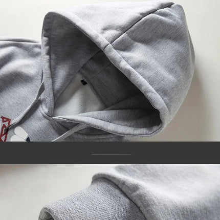 3 Pieces Set Hoodies+Vest+Pants Casual Men's Track Suit Clothing Coats Winter Thick Warm Tracksuit for Men Printed Mens Set Vest