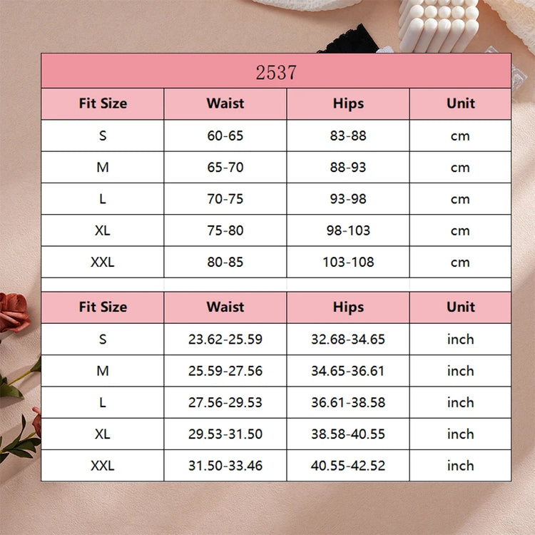 4Pcs/Set Women's Lace Panties Sexy Perspective Underwear Female Hollow Out Comfortable Underpants Low-Waist Breathable Lingerie