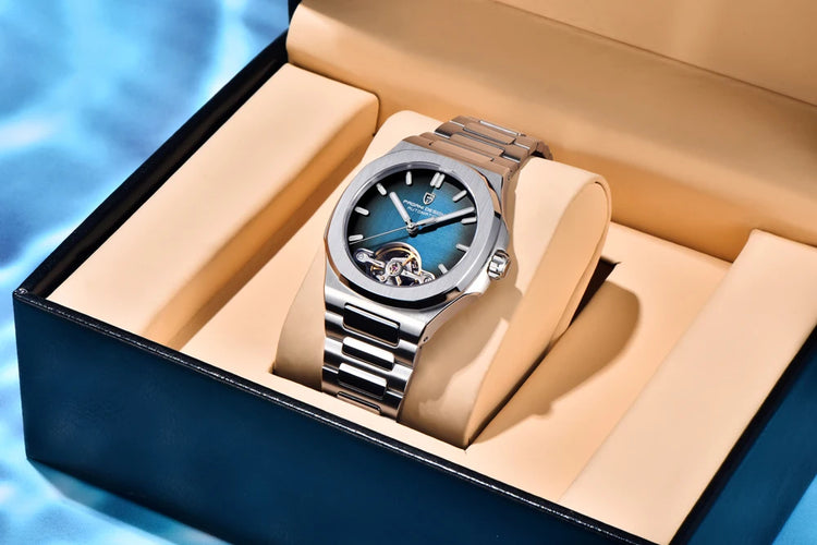 Nuovo Orologio da Uomo PAGANI DESIGN 2026 con Tourbillon Scheletrato, Orologio Automatico di Lusso di Alta Gamma per Uomo, Elegante Orologio da Polso Meccanico Sportivo