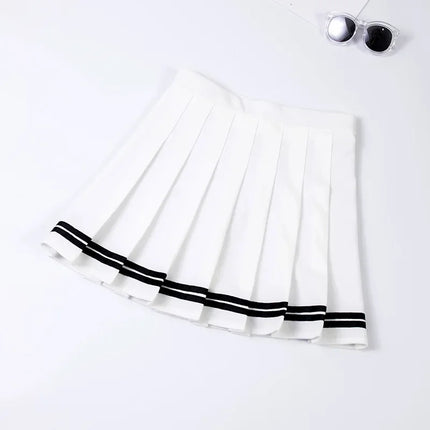 Damen Tennisrock Faltenrock Sport-Golf-Sets Athletische Lauf-Minirock Sexy Harajuku Koreanischer Stil