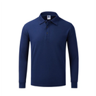 Polo a maniche lunghe in cotone traspirante Personal Company Group Design Logo personalizzato stampa ricamo Casual uomo e donna top