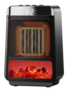 Portable Electric Heater Portable Desktop 1000W PTC Heating Fan Warm Air Blower for Household Office Mini Space Heater