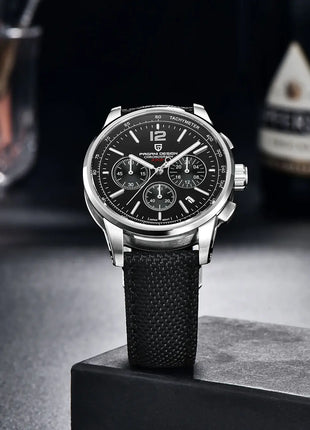 Orologio al Quarzo da Uomo Pagani Design VK63, 41MM, Vetro Zaffiro, Impermeabile 10 Bar, Sportivo, Reloj Hombre