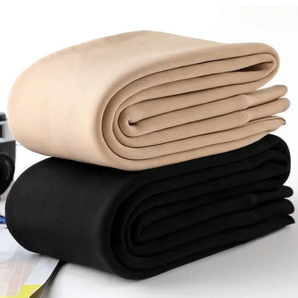 Women Thermal Stockings Winter Warm Elastic Slim Fleece Tights Pantyhose Thicken Plush High Waist Leggings Stocking Pants PlatiNum