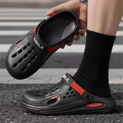 Ciabatte Unisex in EVA Traspiranti Antiscivolo con Suola Spessa, Scarpe Forate ad Asciugatura Rapida, Ciabatte Casual per Uomo e Donna, Ideali per Spiaggia, Giardino e Attività all'Aperto