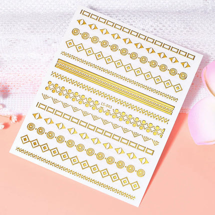 1PC 26-English Alphabet Number 3D Self-adhesive Nail Art Decal Sticker Word Small Letter Nail Decals Sticker Manicure Decoration