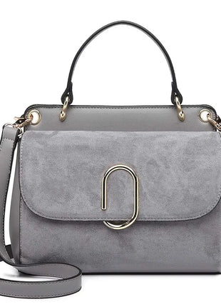 Miss Lulu piccola borsa da donna elegante borsa a tracolla borsa a tracolla in ecopelle elegante Shopper per donna