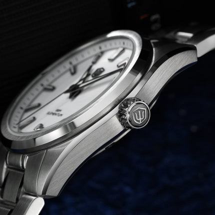 Watchdives WD0003C Ice Crack Dial 38mm Men Watch VH31 Sweep Seconds Quartz Movement Sapphire Luminous 10Bar Waterproof Watches