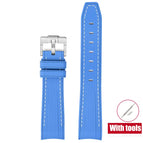 Blue and white line / 20 mm