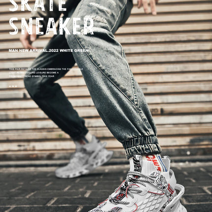 Scarpe da uomo Sneakers uomo tenis scarpe di lusso scarpe casual da uomo Trainer scarpe traspiranti da corsa mocassini di moda scarpe da corsa per uomo