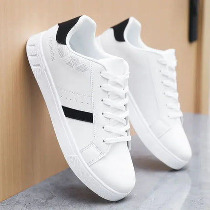 Classic Men Leather Casual Shoes High Quality Comfortable Platform Sneakers Men Flats Shoe Loafers British Jogging Shoe Hot Sale