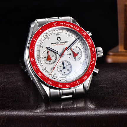 PAGANI DESIGN 2025 Nuovo progetto AK Orologi da uomo Orologio da polso al quarzo di lusso per uomo AR Sapphire Cronografo automatico con data