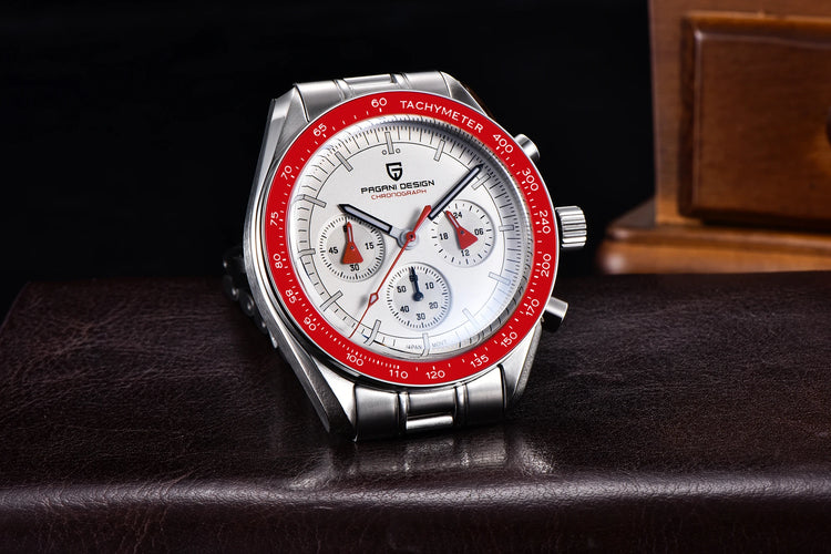 PAGANI DESIGN 2025 Nuovo progetto AK Orologi da uomo Orologio da polso al quarzo di lusso per uomo AR Sapphire Cronografo automatico con data