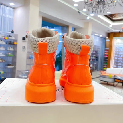 Men Platform Casual Shoes Oversized High-top Sneakers Fashion Motorcycle Boots Comfortable Ankle Boots Fashion Sports Shoes