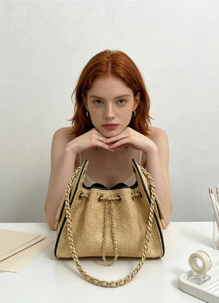 Borsa a tracolla classica multiuso in pelle sintetica effetto grano, con tracolla regolabile e manico, ideale per l'ufficio, lo shopping e l'uso quotidiano da donna