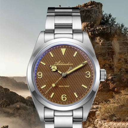 ADDIESDIVE 2025 NEW Watch For Men 316L Stainless Steel 10Bar Diving Luminous AD2096 Luxury Gift Quartz Wristwatch Reloj Hombre
