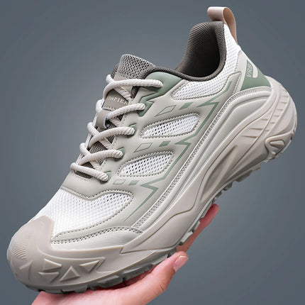 Leisure Walk Men's Sneakers Summer Mesh Shoes Lightweight Male Casual Shoes Breathable Walking Shoes Treking Footwear Trainers