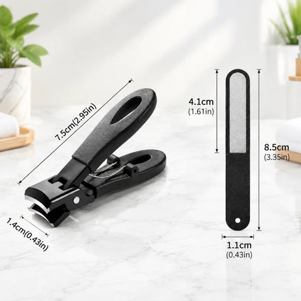 24pcs Professional Nail Clippers Kit - Razor-Sharp Blades for Precise Cutting, Durable And Long-Lasting Construction for Both Fingernail And Toenail Trimming Needs - Suitable for All Genders, Achieve Salon-Quality Nails At Ho