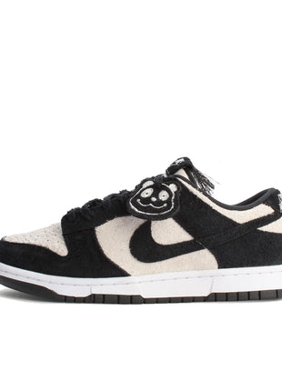 Scarpe da skateboard Nike Dunk da uomo bianche nere IB2990-100