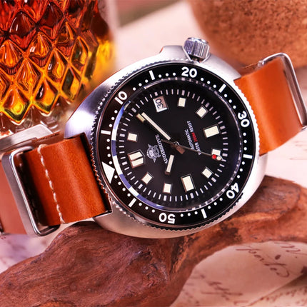 ADDIESDIVE Men's Watch Sapphire Glass Stainless Steel NH35 Automatic Mechanical Watch BGW9 Luminous 200m Waterproof Dive Watch
