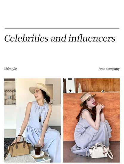 LA FESTIN Original Brand Women's Bag Shoulder Bag Leather Handbag 2025 New Dumpling Bag Fashion Crossbody Bag Lady Wallet